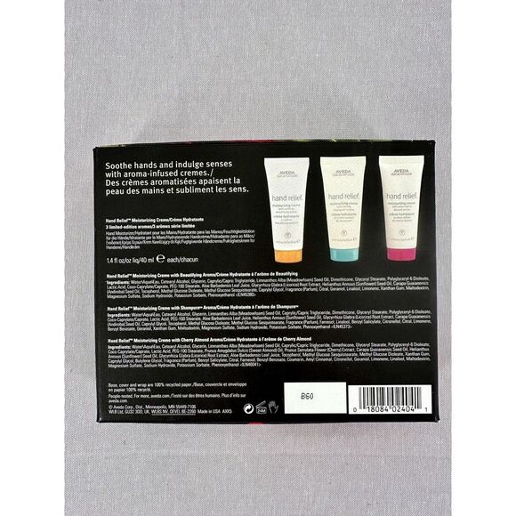 Aveda Hand Relief Moisturizing Lotion Travel Size Trio Gift Set New In Box - Picture 2 of 3